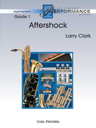 Aftershock Concert Band sheet music cover Thumbnail